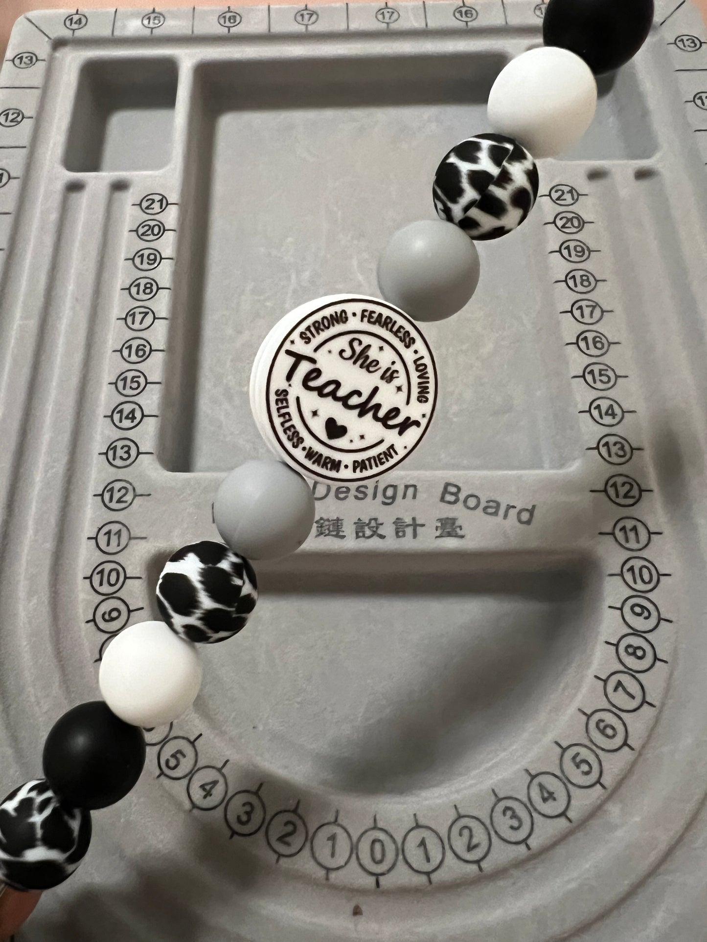 Cup Charm Kit - She is Teacher