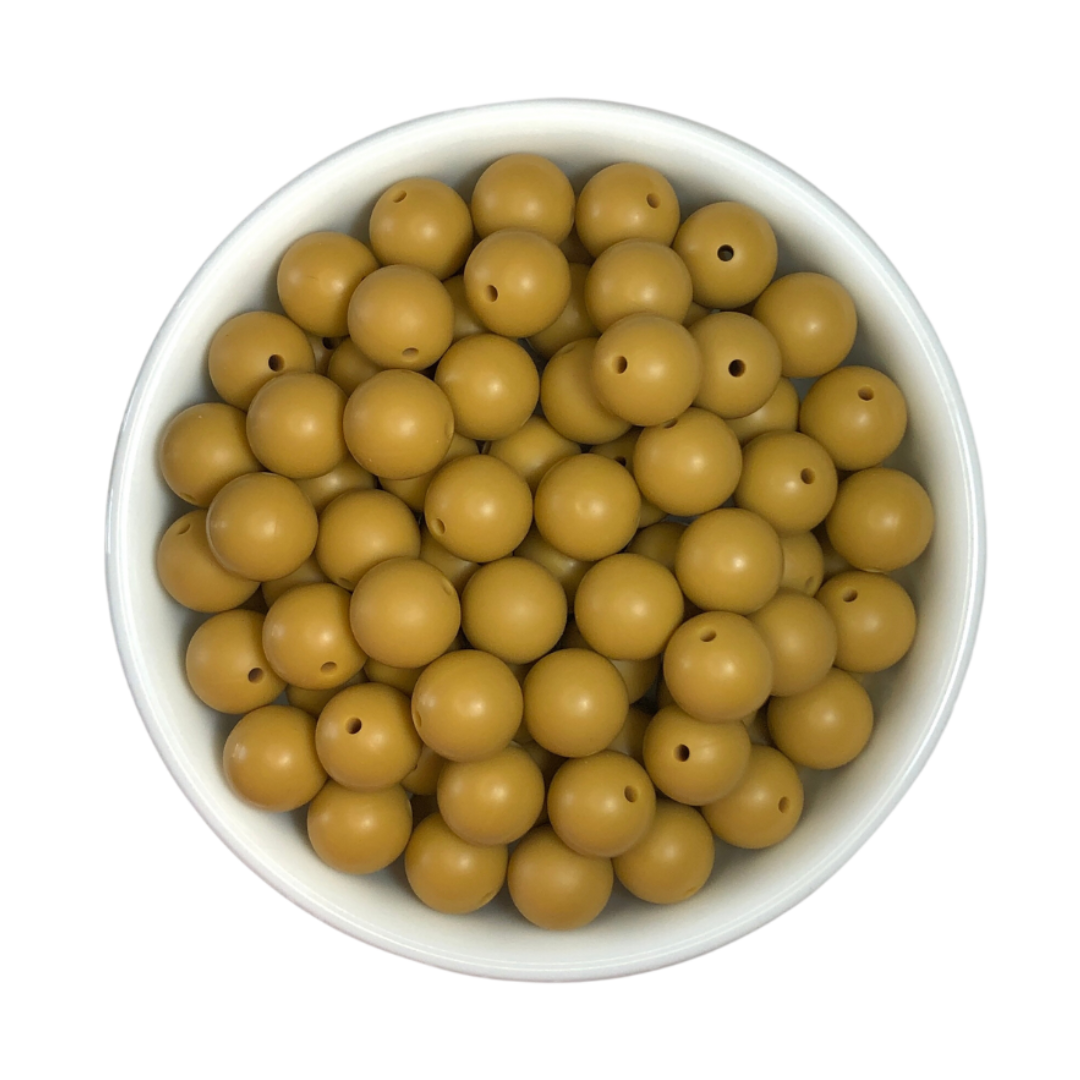 Round 15mm - Peanut Butter -36