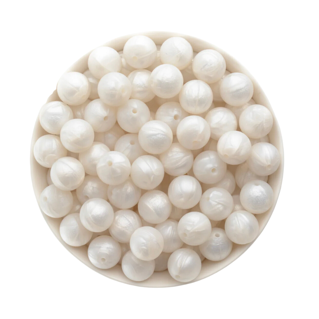 Round 15mm - Pearl - 41
