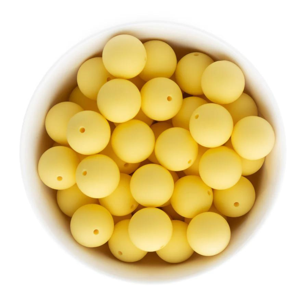 Round 19mm - Banana Yellow - 17