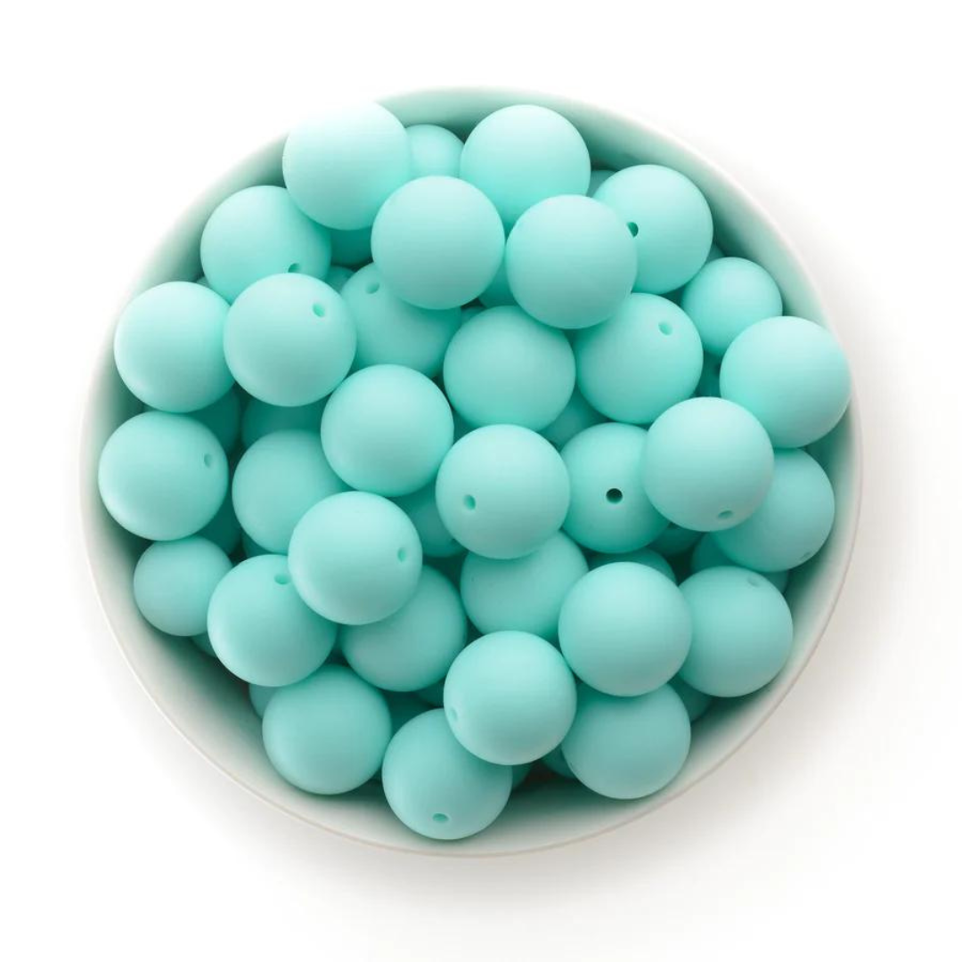 Round 19mm - Robin's Egg Blue - 82