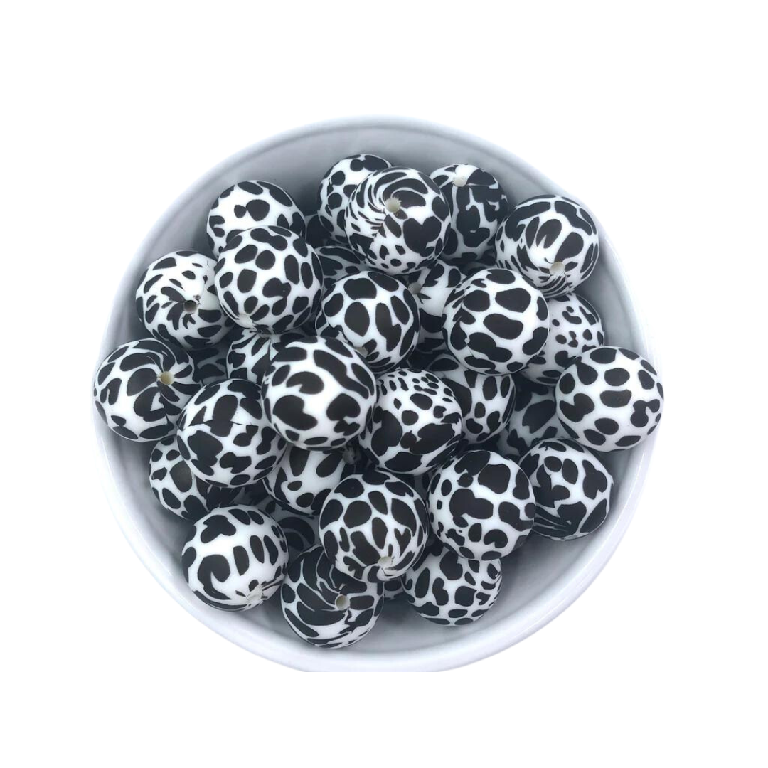 Bulk Printed Sale 19mm - Cow Print - 15