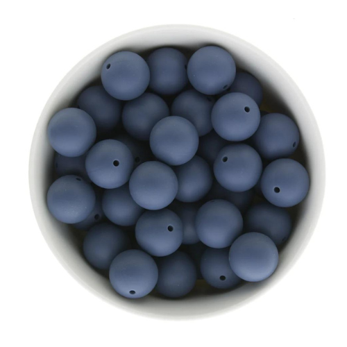 Round 19mm - Flannel Blue - 112