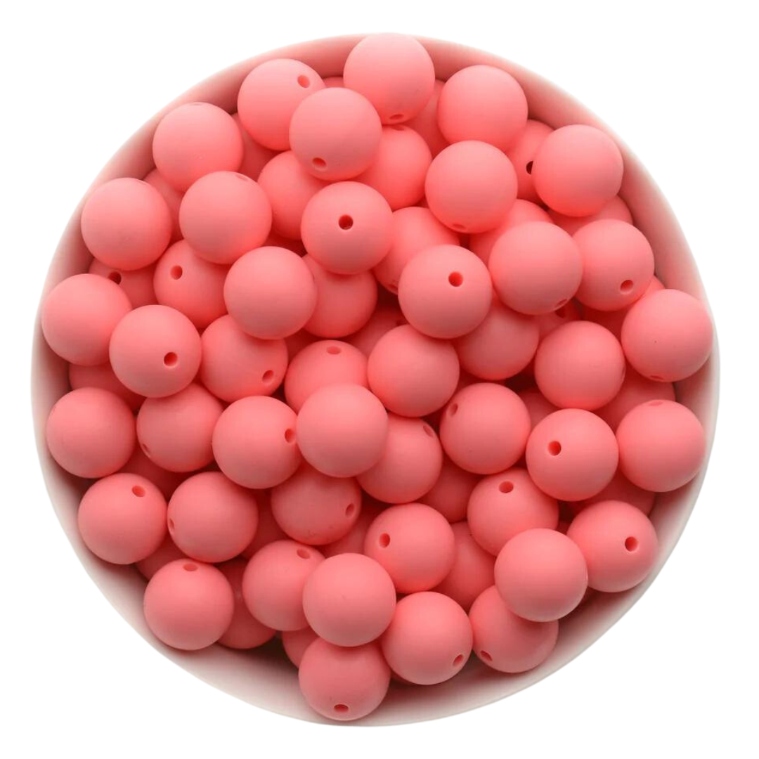 Round 15mm - Silicone Beads