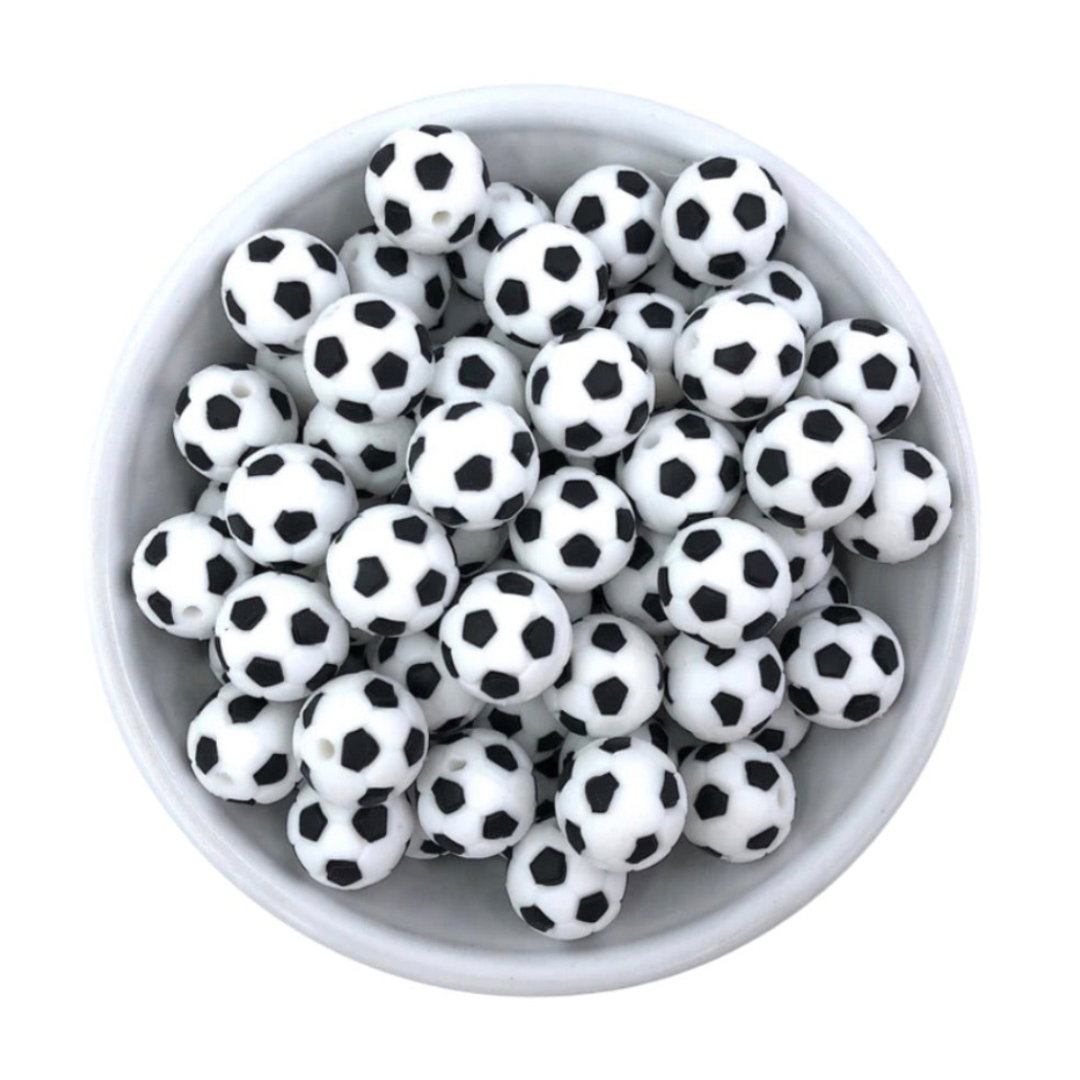 Sports Silicone Beads