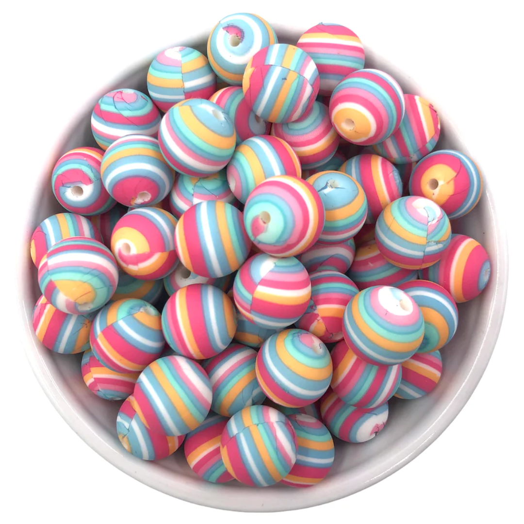 Mixed 15mm - Silicone Beads