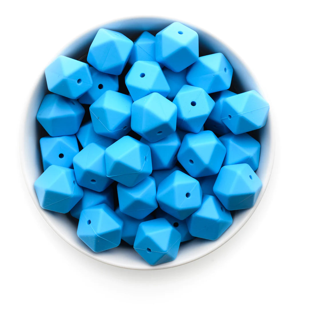 Hexagon 17mm - Sky Blue - 14