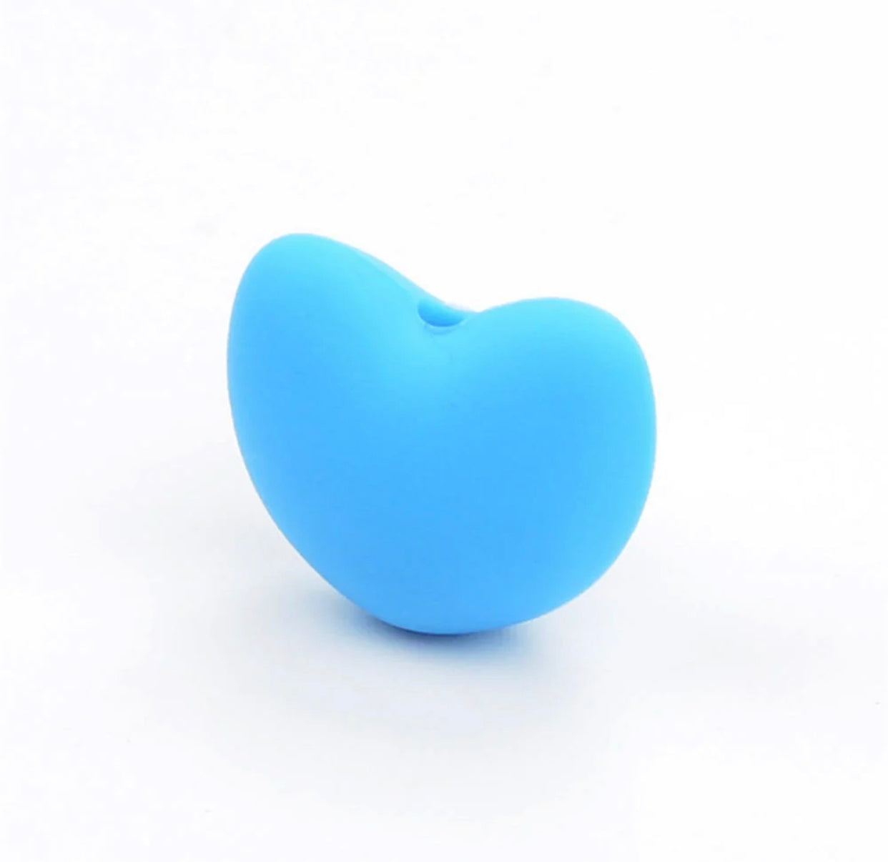 Spacers - Heart Silicone Beads