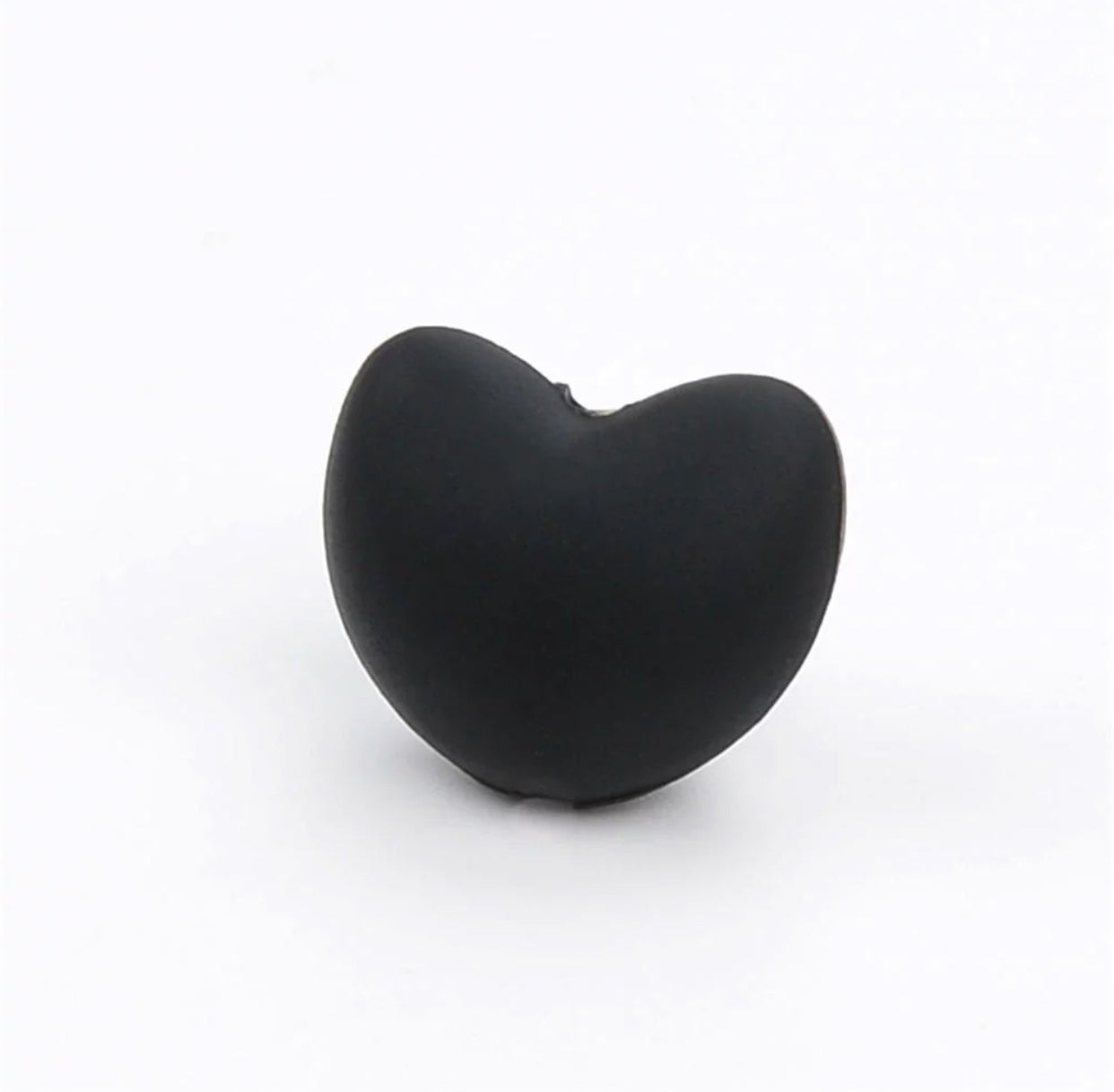 Spacers - Heart Silicone Beads