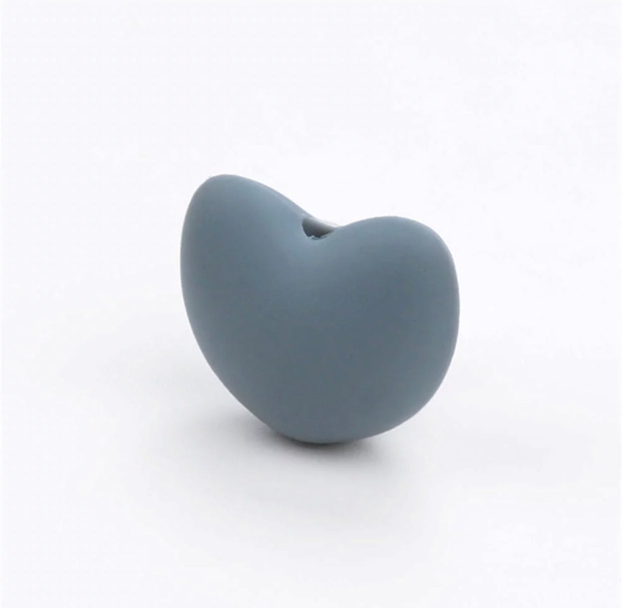 Spacers - Heart Silicone Beads