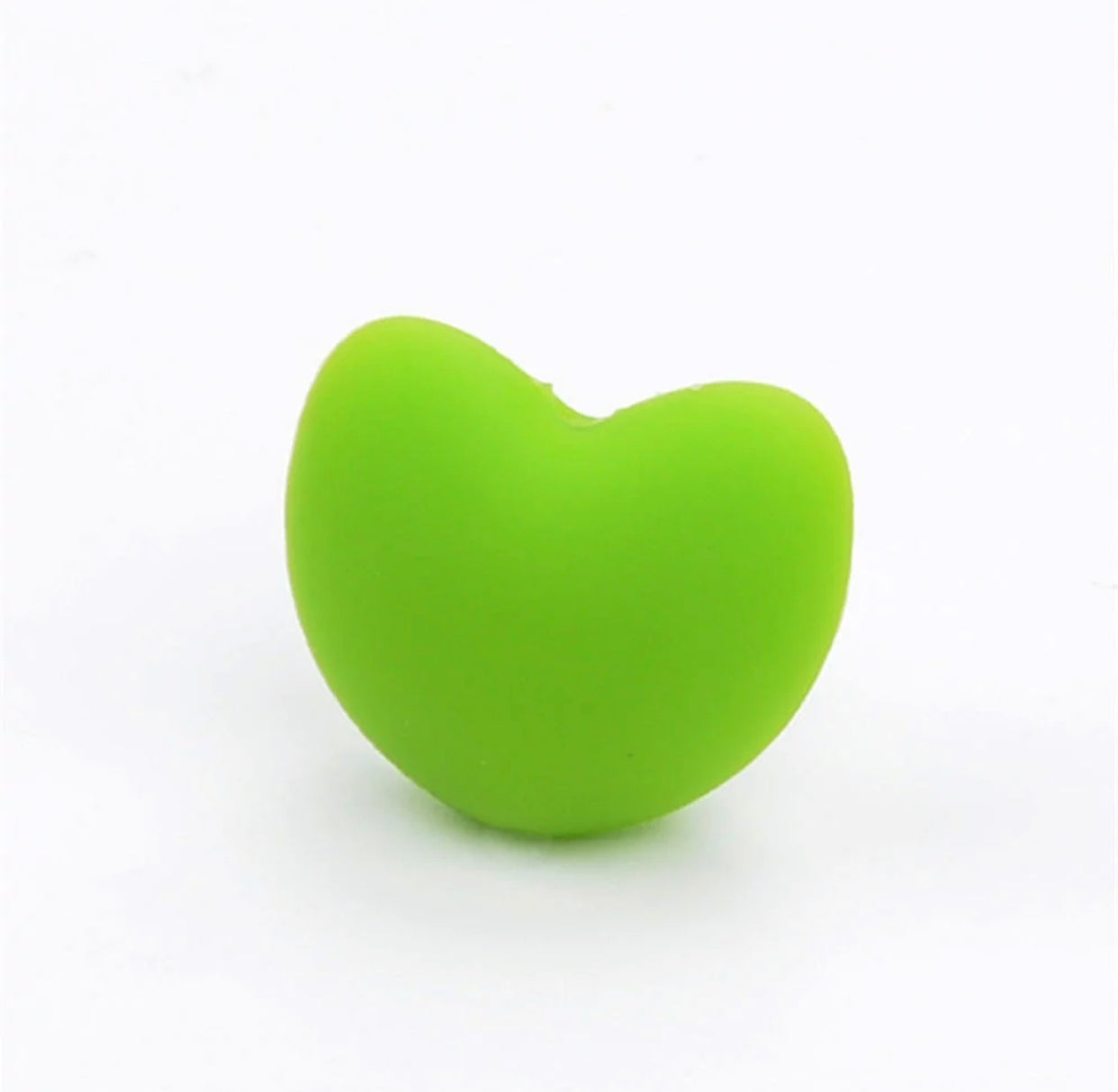 Spacers - Heart Silicone Beads