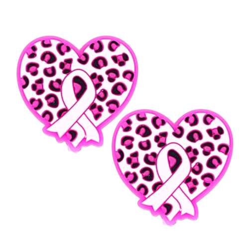 Focal - Cheetah Heart Ribbon