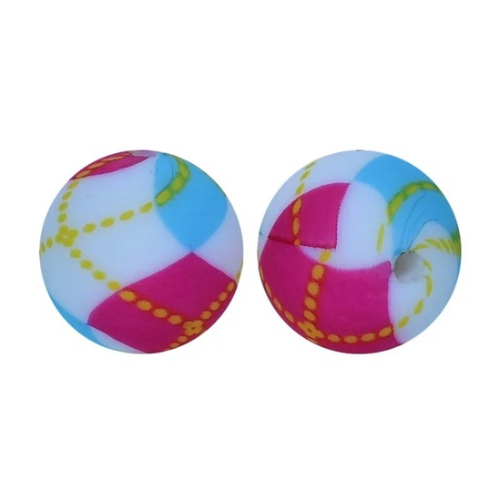 Printed 15mm - Pink/Blue Plaid - 77