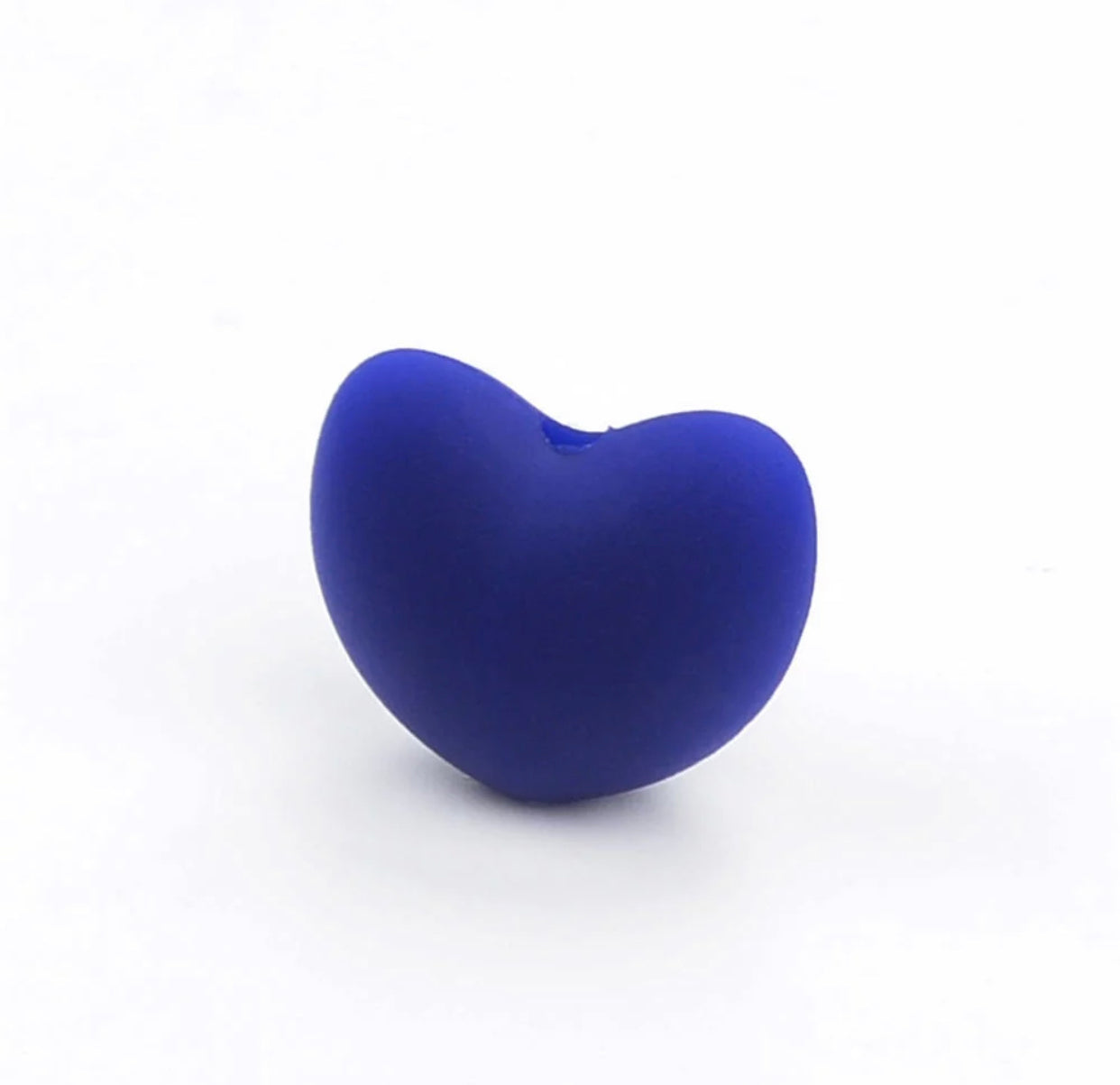 Spacers - Heart Silicone Beads