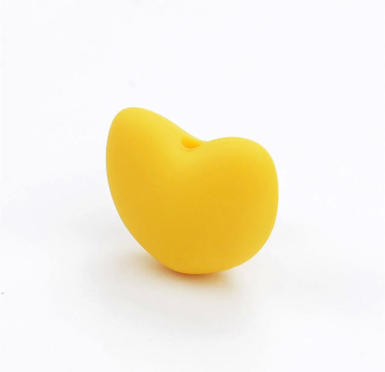 Spacers - Heart Silicone Beads