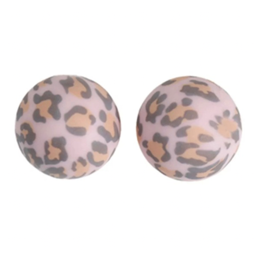 Printed 15mm - Pink Leopard - 112