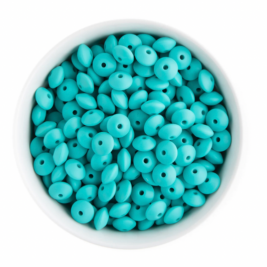 Lentil 12mm - Turquoise - 1