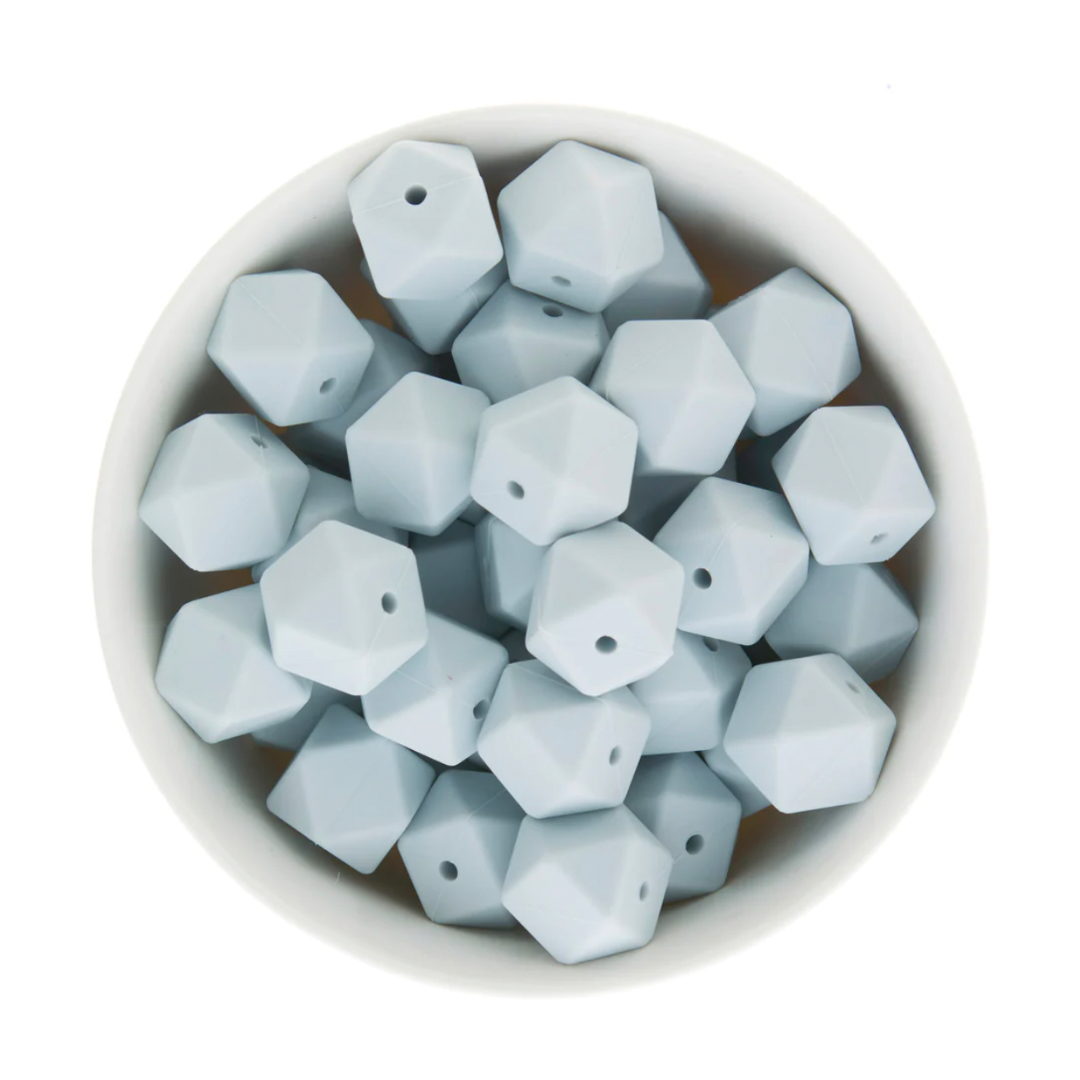 Hexagon 17mm - Ice Blue - 83