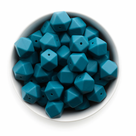Hexagon 17mm - Biscay Blue - 34