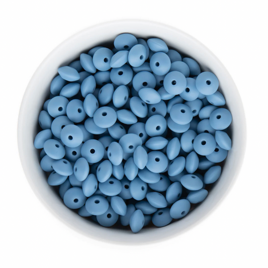 Lentil 12mm - Cornflower Blue - 49