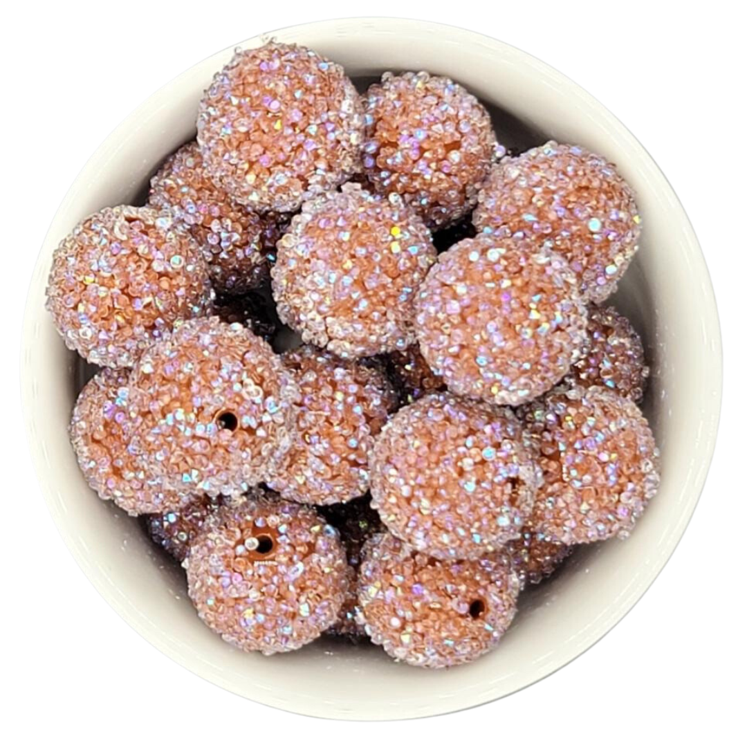 Bubblegum Acrylic Sugar Beads 20mm