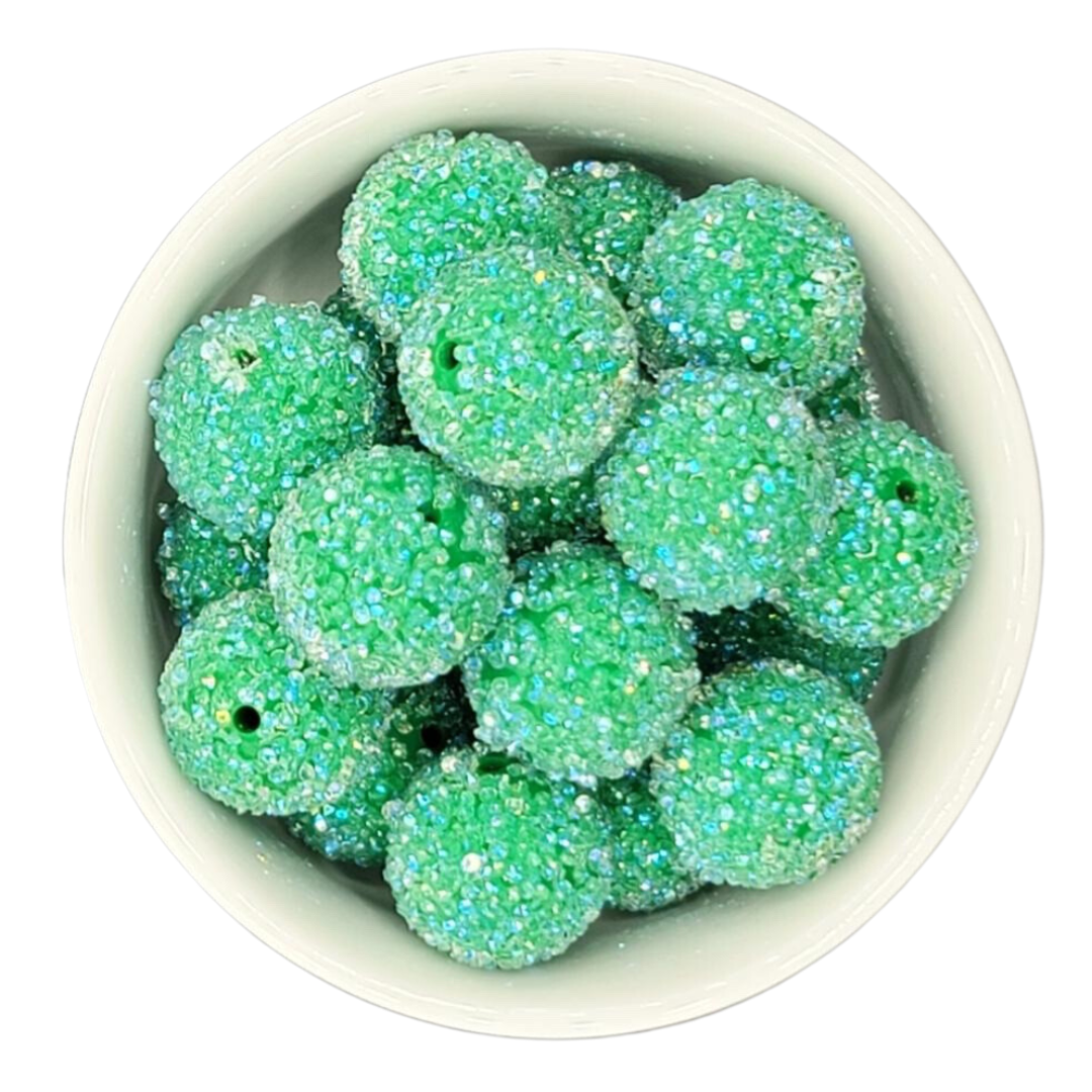 Bubblegum Acrylic Sugar Beads 20mm