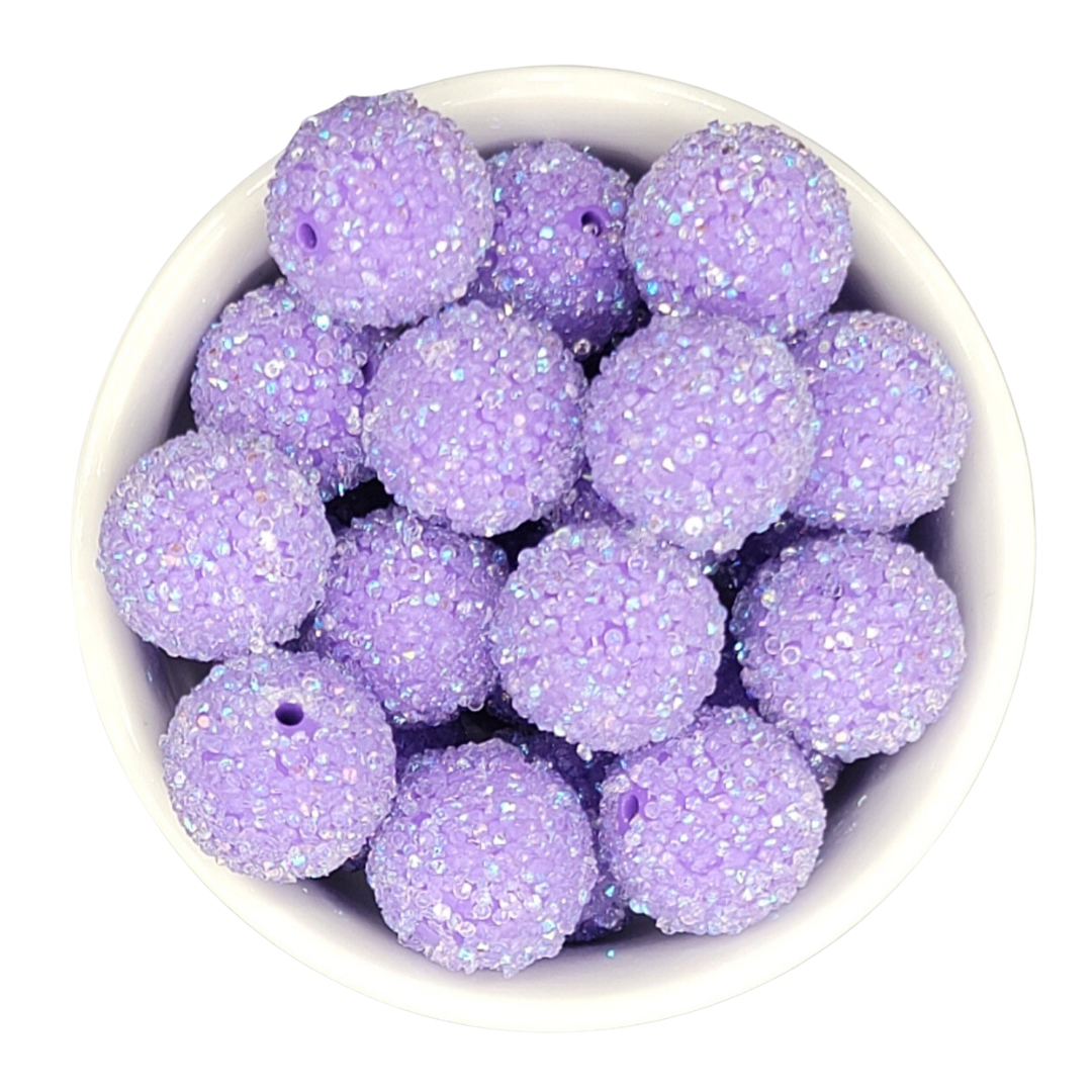 Bubblegum Acrylic Sugar Beads 20mm