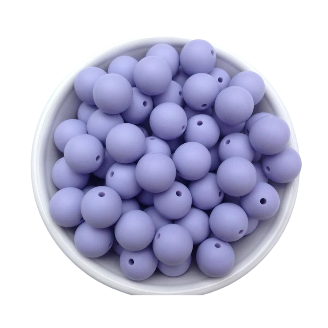 Round 15mm - Periwinkle - 15