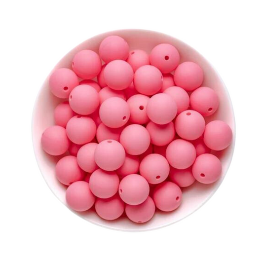 Round 15mm - Bubblegum Pink - 33