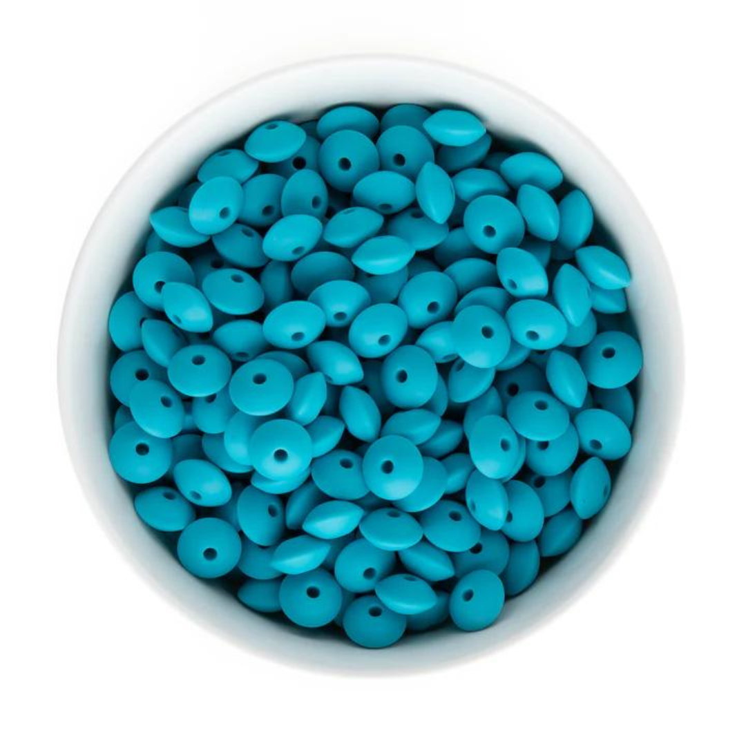 Lentil 12mm - Teal - 28