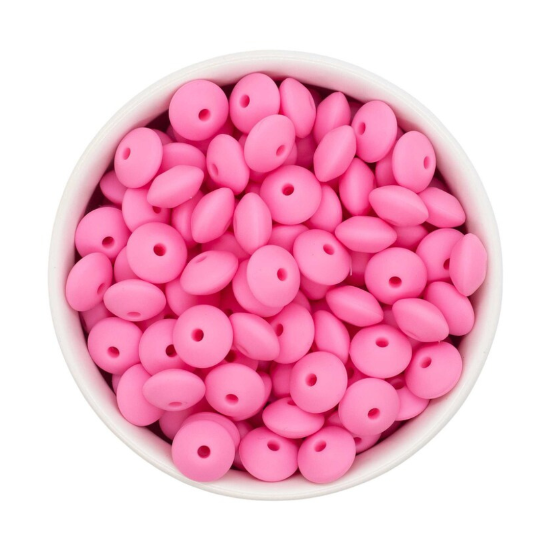 Lentil 12mm - Bubblegum Pink - 33